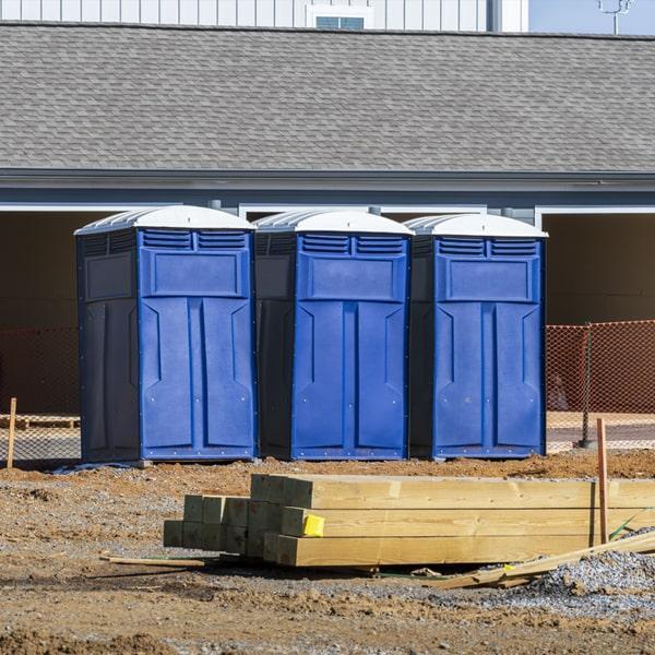 Heavy-duty construction site porta potty in Washington, District Of Columbia